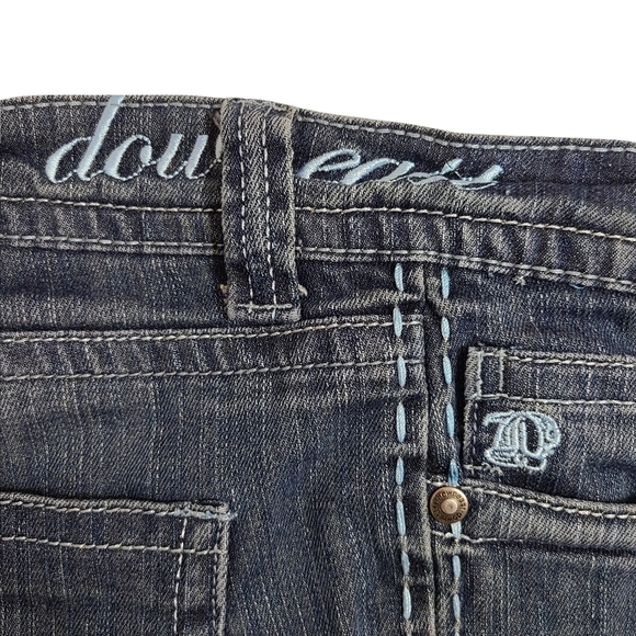 Downeast Heavy Stitching Mid Rise Boot Cut Jeans - Picture 3 of 7